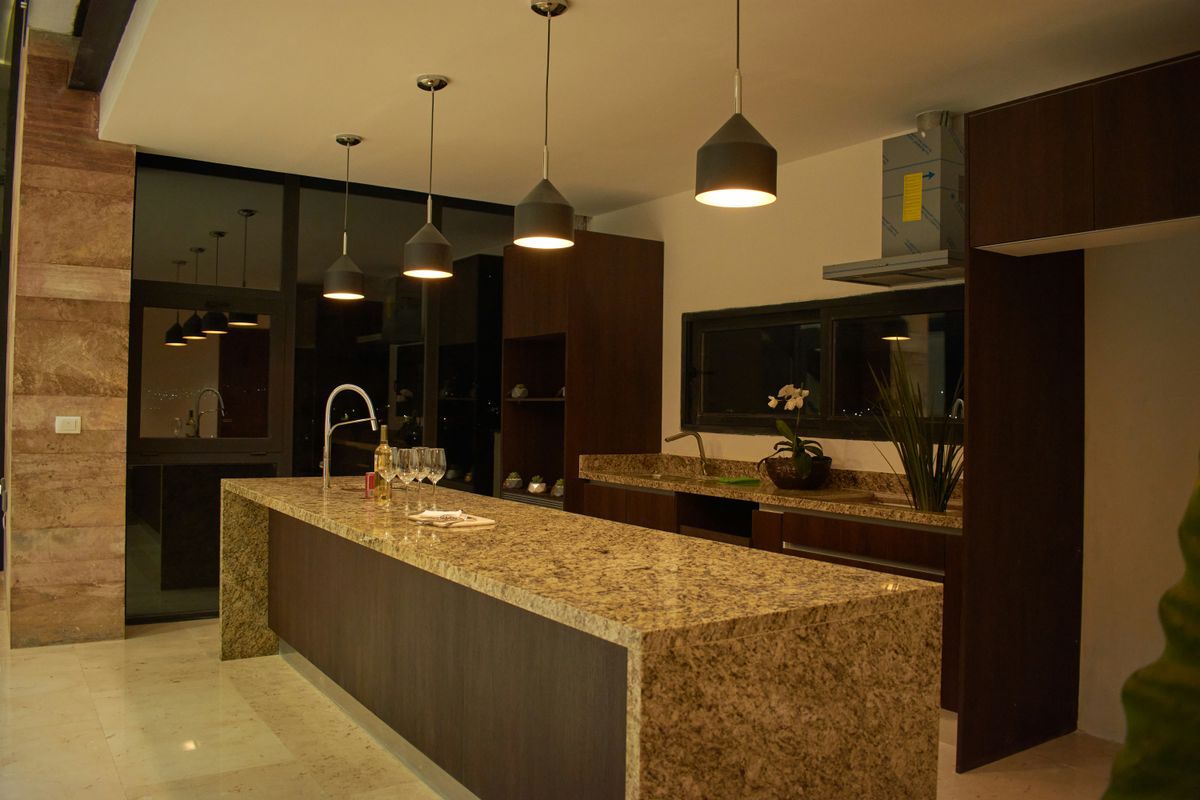 Custom-fabricated commercial countertops
